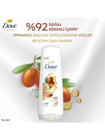 Dove Ultra Care Argan Yağı Onarıcı Bakım Saç Bakım Kremi 350 ml
