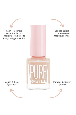 Pastel Pure  Oje 616
