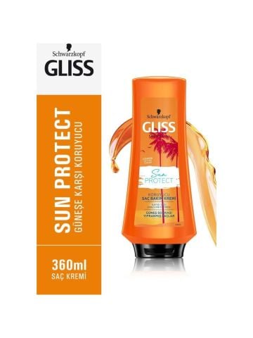 Schwarzkopf Gliss Sun Protect Saç Kremi 360 ml