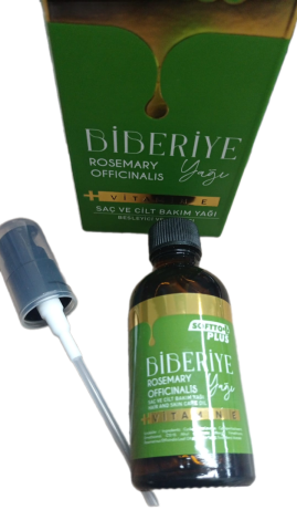 Softto Plus Saç Ve Cilt İçin Biberiye Yağı 50 Ml