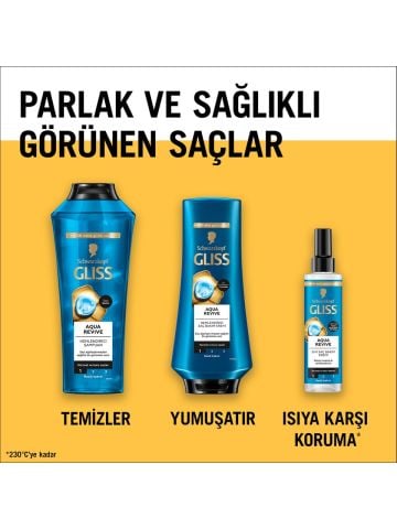 Schwarzkopf Gliss Aqua Revive Nemlendirici Saç Bakım Kremi 360 Ml