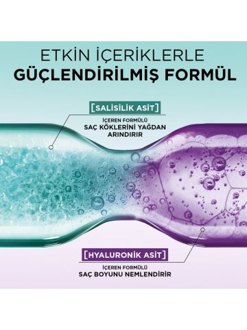 Loreal Paris Elseve Hydra Hyaluronic Pure Salisilik Asit içeren Yağlanma Karşıtı Nemlendirici Saç Kremi 250ml