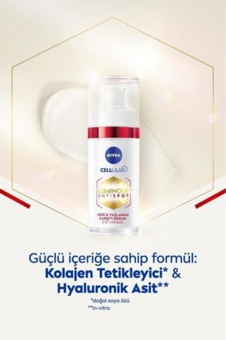Nivea Visage Luminous 630 Yaşlanma ve Leke Karşıtı Serum 30 ml