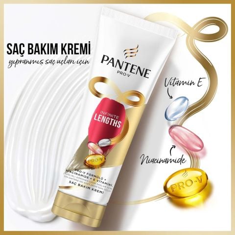 Pantene İnfinite Lengths Saç Bakım Kremi 275 ml