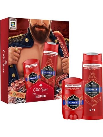 Old Spice Captain Deo Stick 50 ML + Duş Jeli 250 ML Set