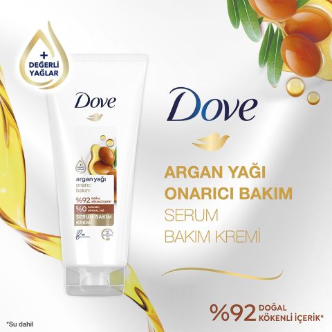 Dove Argan Yağı Onarıcı Bakım Serum Saç Bakım Kremi 170 Ml