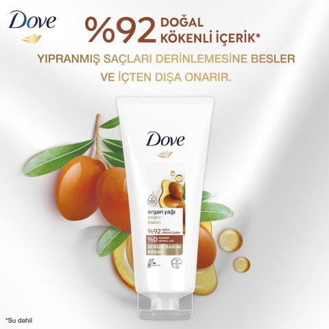 Dove Argan Yağı Onarıcı Bakım Serum Saç Bakım Kremi 170 Ml