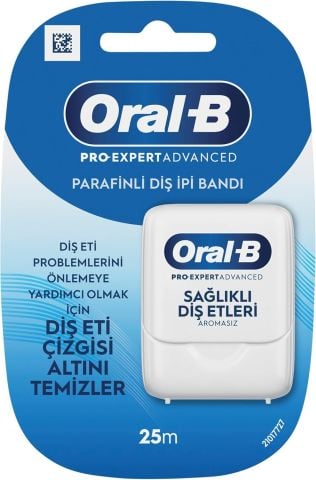 Oral-B Diş İpi Pro Expert Advanced Parafinli 25 M