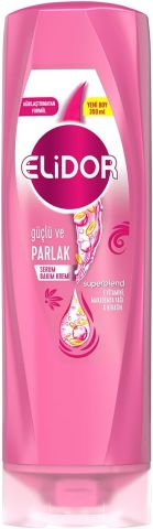 Elidor Superblend Serum Güçlü ve Parlak E Vitamini Saç Bakım Kremi Makademya Yağı & Keratin 350 ml