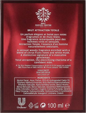 Brut Attraction Edt 100ml Erkek Parfüm