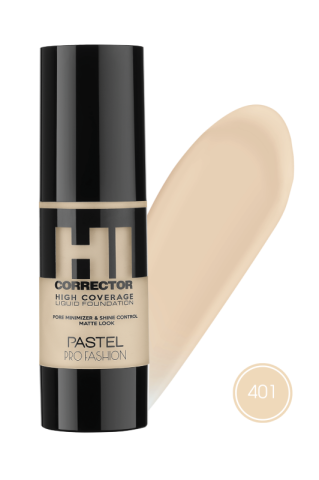 Pastel Coverage Fondöten 401 Numara
