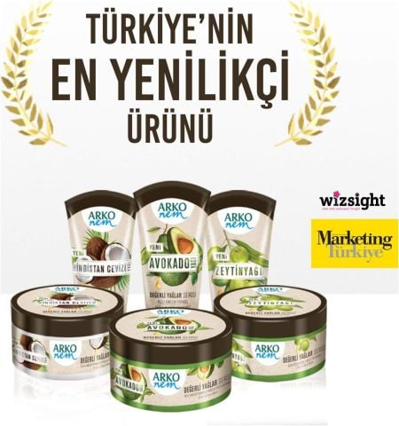 Arko Nem Değerli Yağlar Serisi Zeytinyağlı Nemlendirici Krem 250 ml