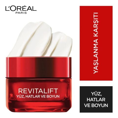 L'oréal Paris Revitalift Yüz Hatlar Ve Boyun Yenileyici Krem
