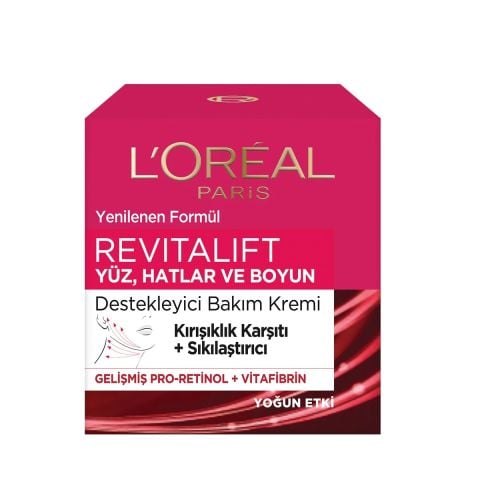L'oréal Paris Revitalift Yüz Hatlar Ve Boyun Yenileyici Krem
