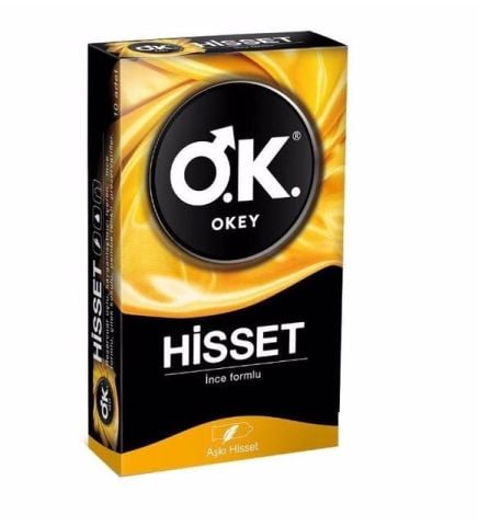 Okey İnce Hisset İnce Formlu Prezarvatif 10 Lu