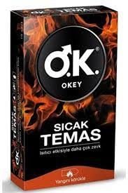 Okey Sıcak Temas Prezarvatif 10'Lu