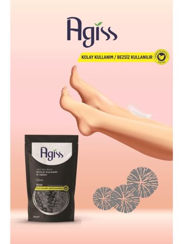 Agiss Boncuk Soyulabilen İnci El Ağdası Karbon 220 Gr