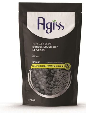 Agiss Boncuk Soyulabilen İnci El Ağdası Karbon 220 Gr