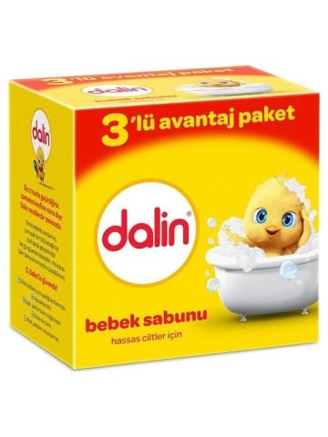 Dalin 3'lü Sabun Bebek Sabunu 3x100 Gr