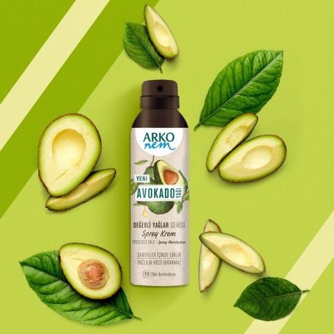 Arko Nem Değerli Yağlar Avokado Sprey Krem 150ml