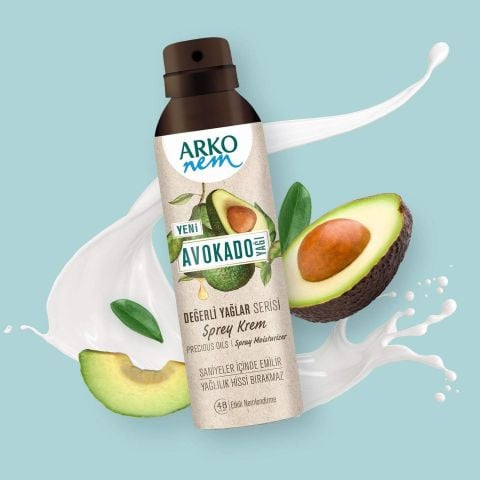 Arko Nem Değerli Yağlar Avokado Sprey Krem 150ml