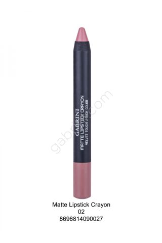 Gabrini Matte Lipstick Crayon Dudak Kalemi (No: 2)