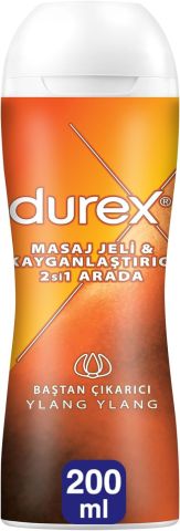 Durex Ylang Ylang 2'si 1 Arada Masaj Jeli Kayganlaştırıcı 200ML