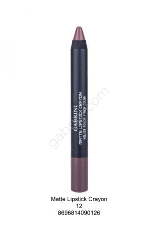 Gabrini Matte Lipstick 12 Numara