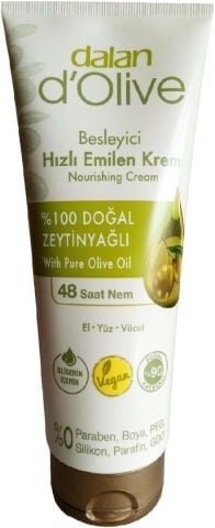 Dalan D'olive Besleyici Hızlı Emilen Krem 250 ml