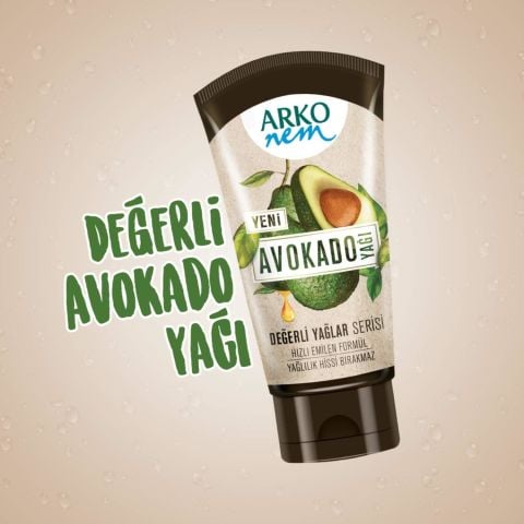 Arko Nem Değerli Yağlar Avokado Yağı İçeren Bakım Kremi 60 ml