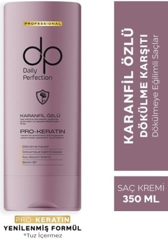 Dp Daily Perfection Karanfil Özlü Saç Bakım Kremi 350 ml