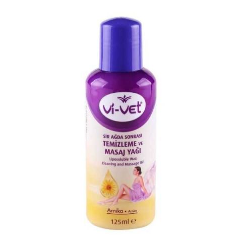 Vi-Vet Sir Ağda Sonrası Temizleme&Masaj Yağı Arnica 125 Ml
