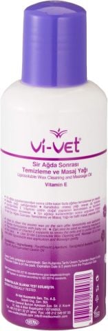 Vi-vet Ağda Temizleme Yağı Vitamin E 125 ml