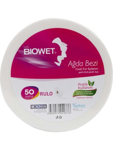 Biowet Ağda Bezi 50 Mt Rulo