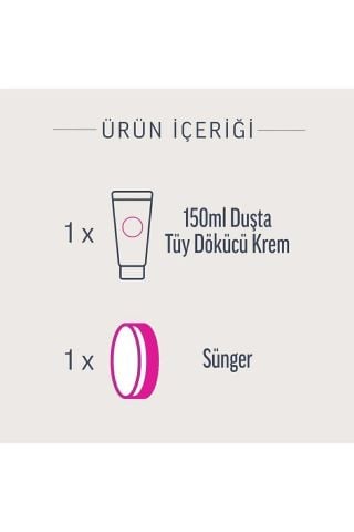 Veet Pure Tüy Dökücü Krem Duşta Normal Ciltler İçin 150 ml