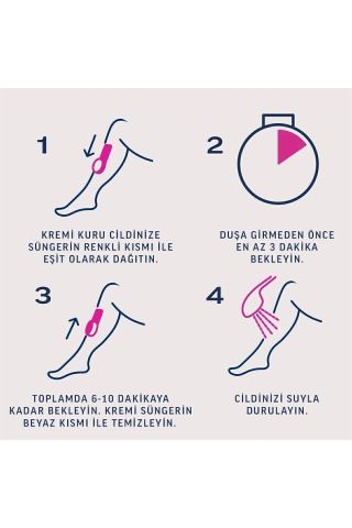 Veet Pure Tüy Dökücü Krem Duşta Normal Ciltler İçin 150 ml