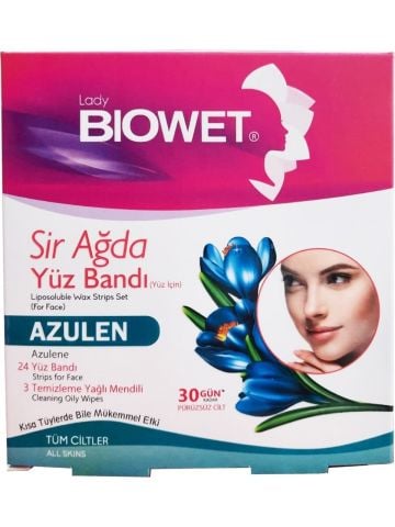 Biowet Sir Ağda Yüz Bandı Azulen 27'li