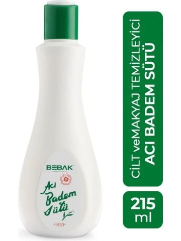 Bebak Acı Badem Makyaj Temizleme Sütü 215mL