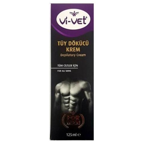 Vi-vet Erkekler İçin Tüy Dökücü Krem For Men 125 Ml