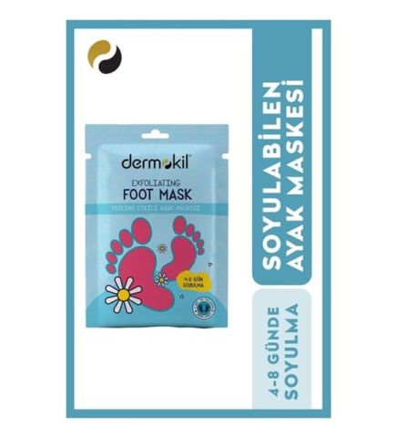 Dermokil Peeling Etkili ( Soyulabilir ) Ayak Maskesi 30 ml