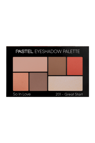 Pastel Eyeshadow Profashion So in Love Göz Farı 201 Great Start 6'lı Far Paleti