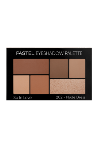 Pastel Eyeshadow Profashion So in Love Göz Farı 202 Nude Dress 6'lı Far Paleti