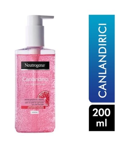 Neutrogena Canlandırıcı Yağsız Yüz Temizleme Jeli 200 ml