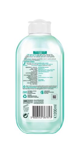 Garnier Hyaluronik Aloe Tonik Ferahlatıcı Ve Nemlendirici Tonik 400 ml
