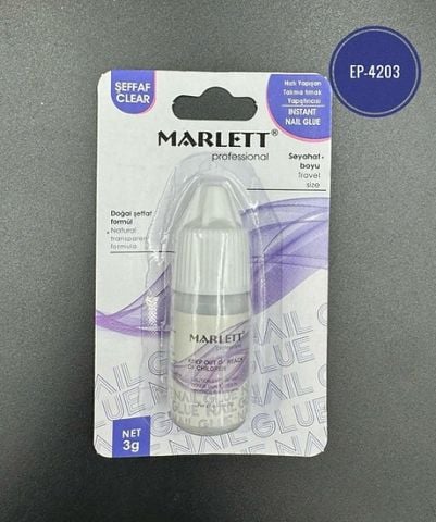 Marlett Tırnak Yapıştırıcısı 3 GR EP-4203