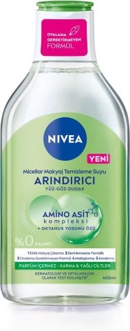 Nivea Micellar Makyaj Temizleme Suyu Arındırıcı 400 ml