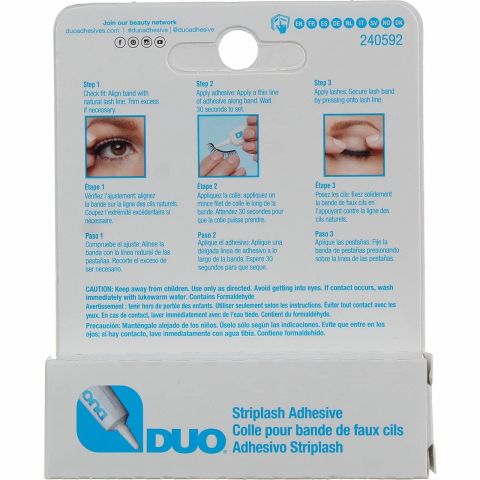 Duo Şeritli Kirpik Yapıştırıcı Beyaz/Şeffaf 7ml