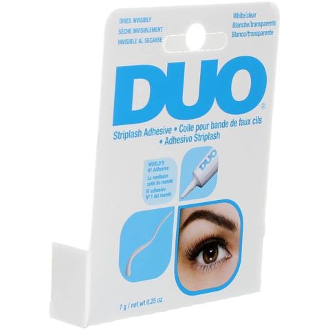 Duo Şeritli Kirpik Yapıştırıcı Beyaz/Şeffaf 7ml