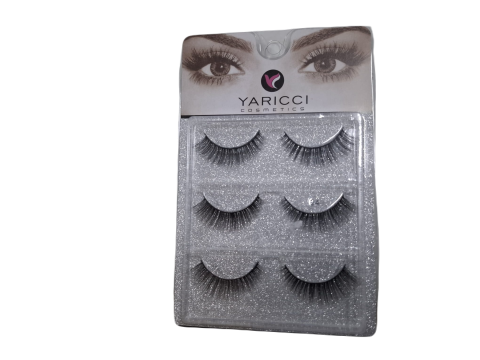 Yarıccı Takma İpek Kirpik 3  Çift YRC-159
