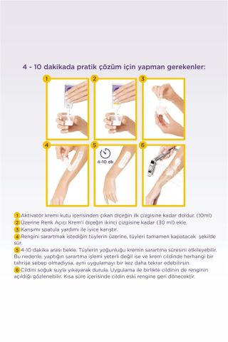 Sesu Tüy Sarartıcı Krem 35 Ml